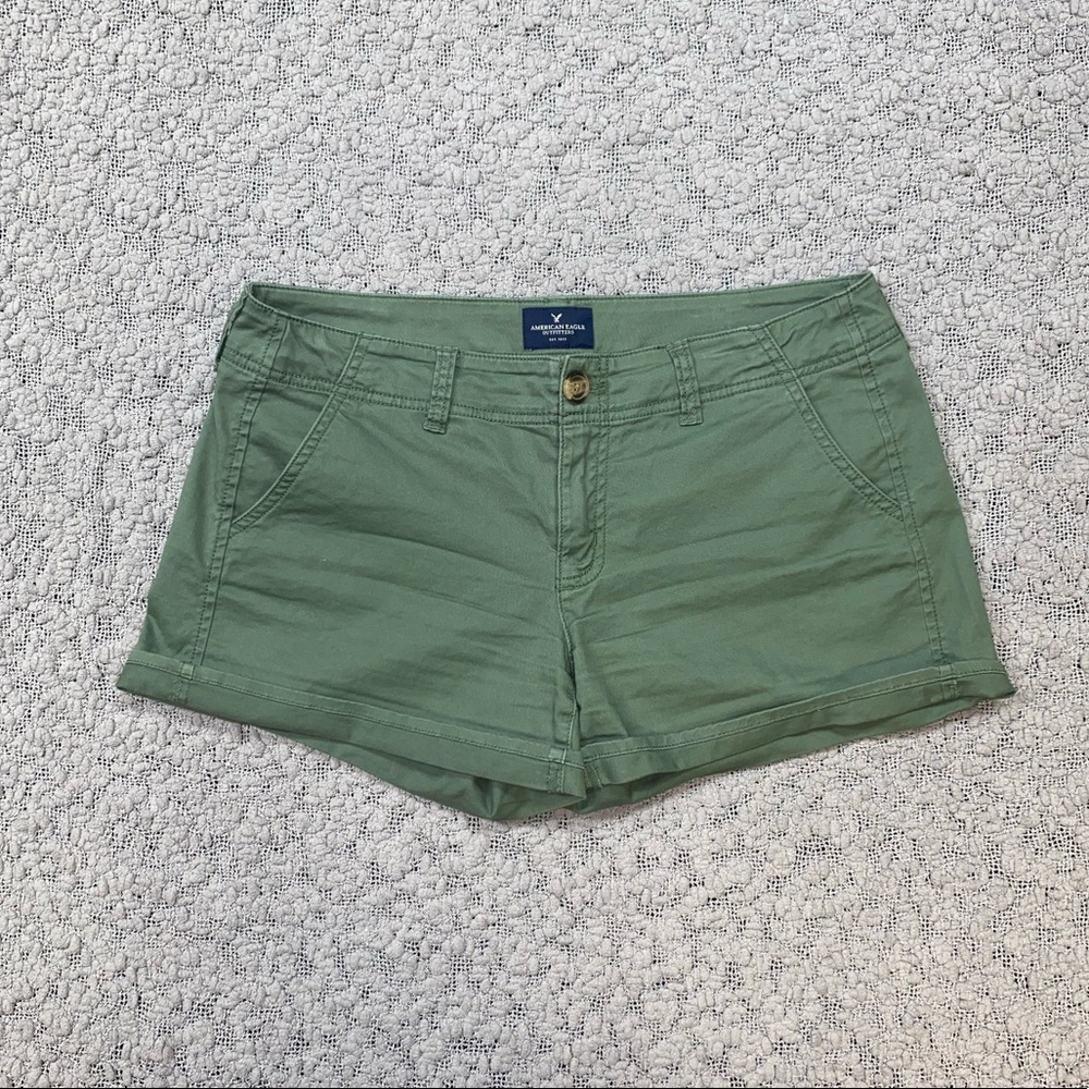 American Eagle Outfitters Olive Green Women's Shorts